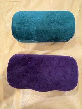 Gucci Sunglasses Cases in Teal and Purple